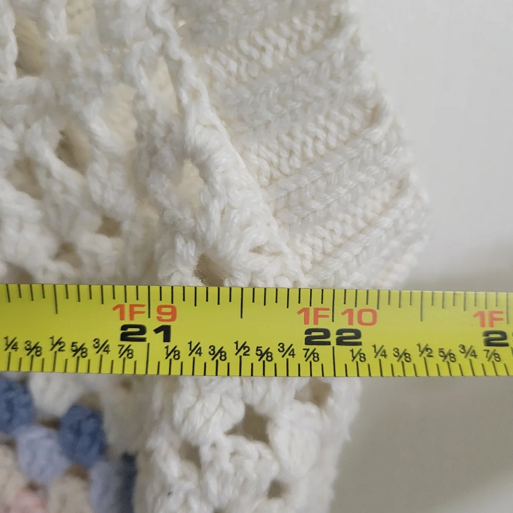 Lucky Brand Women's Granny Square Crochet Vest - Picture 3 of 16